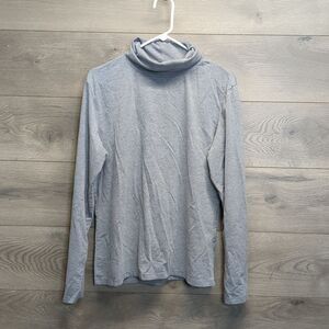 Northctest Gray Long Sleeve Turtleneck Top Womens Size XL